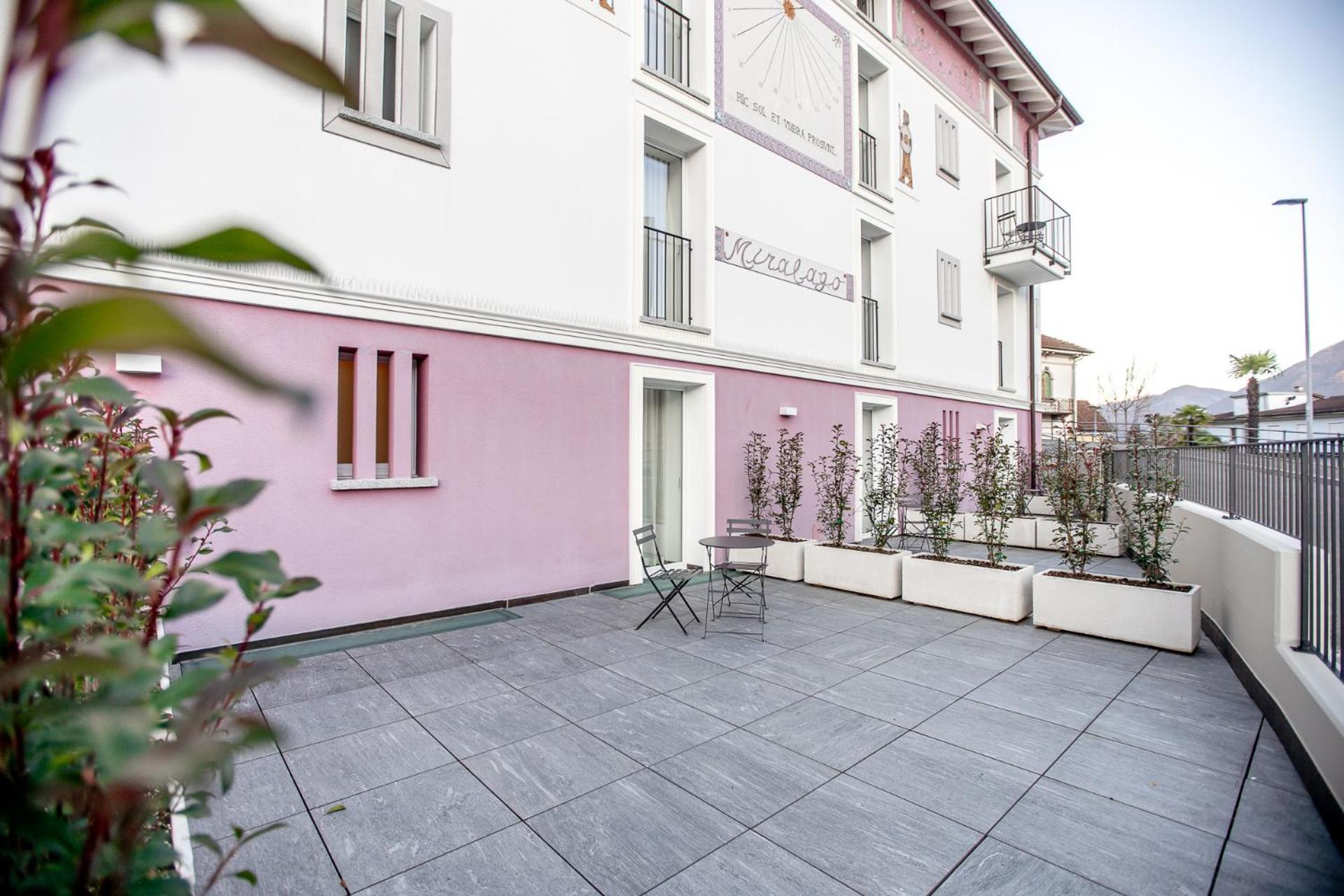 Miralago Locarno Easy Rooms Muralto Luaran gambar